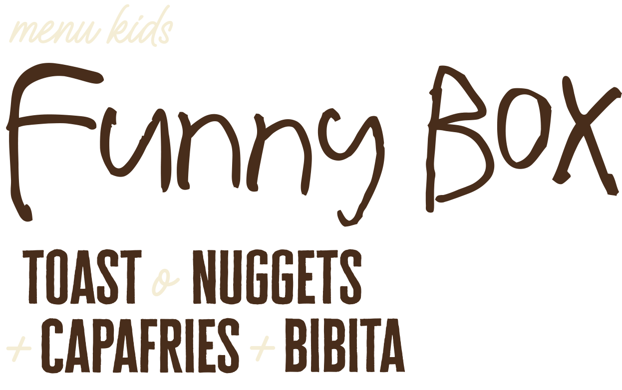Menu Kids: Toast o Capacrok + capafries + bibita